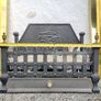 gas fire 28inch opening with brass surround Image 4