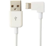 Long 2M Degree USB Cable For iPhone 13 12 11 XR X SE 7 8 iPad Charger Lead
