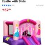 Princess bouncy castle Symths Image 2