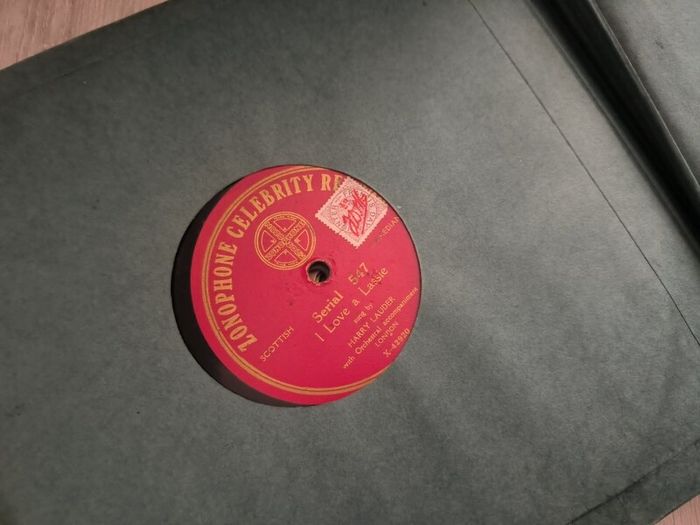 Amazing Vintage HMV Shellac 78 RPM Record Collection and Vinyl Box Set