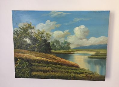 Original oil painting - on deep canvas