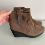 New Genuine Suede Boots, size 4 Image 2