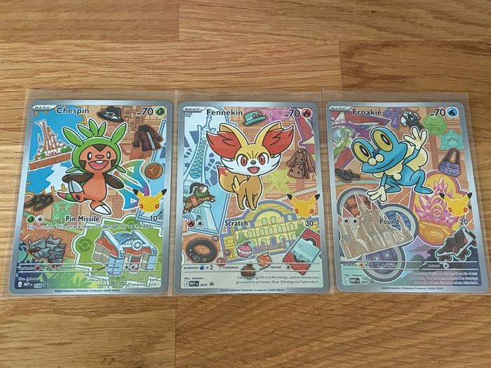 Pokemon First Partner Series 3 Kalos Starters