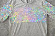 Mew sequin shirt S-M