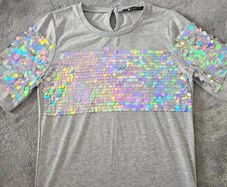 Mew sequin shirt S-M