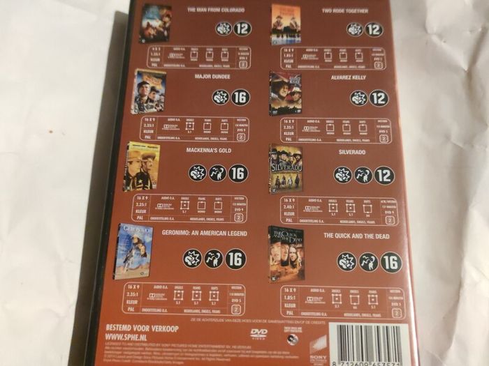 Western Classics 8 Movie Dvd Boxset