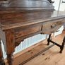 Hall console table oak Image 2