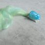 Vintage Mouse Lady Lovely Locks Pixietails Blue Bunny Green Hair Pixie Tail Clip Image 2