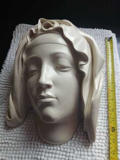 Antique wall religious sculpture