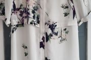 French Connection Floral Shirt Dress Sz 10uk