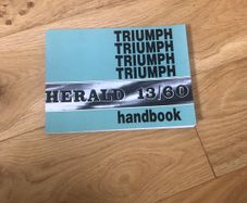 Triumph Herald 13/60 Handbook Reissue