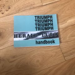 Triumph Herald 13/60 Handbook Reissue