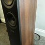 AUDIOPHILE QUALITY DYNAUDIO EMIT 30 floor standing Speakers Walnut Wood like New boxed with All accessories 1600 new under 2 years old Image 8