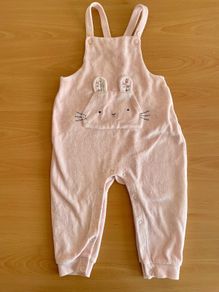 Gilrs Pink Dungaree 1,5- 2 years 18-24 months