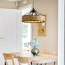 Cage Shade Classical Chandelier, Height Adjustable Image 2
