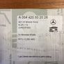 Mercedes Brake Pads (R171 C209) Image 2