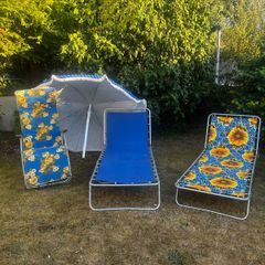 Garden recliners/ sun chairs/beds
