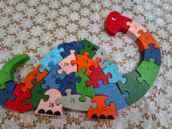 Wooden puzzles Dinosaur
