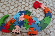 Wooden puzzles Dinosaur
