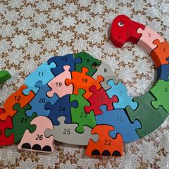 Wooden puzzles Dinosaur
