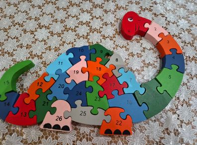 Wooden puzzles Dinosaur