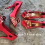 Woman's shoes each pair e5 different sizes Image 10