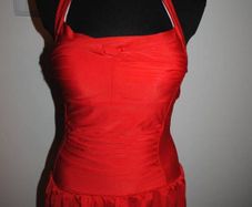 Red swimsuit dress Perfect condition size UK10/12 EU38/40 Perfect condition Postage included