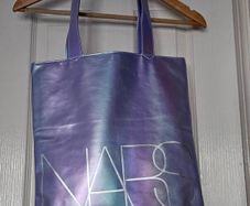 Nars Iridescent Purple Tote Bag