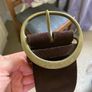 Brown suede belt by Hobbs 100cm Image 2