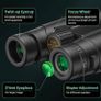 High Power Binoculars, Kylietech 12x42 Binocular for Adults with BAK4 Prism, FMC Lens, Fogproof & Waterproof Great for Bird Watching Travel Stargazing Hunting Concerts (FREE POSTAGE) Image 5