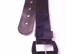 Waspie Retro Wide Belt Elastic Stretch / Patent