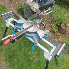 Erbauer EMIS254S mitre saw with stand
