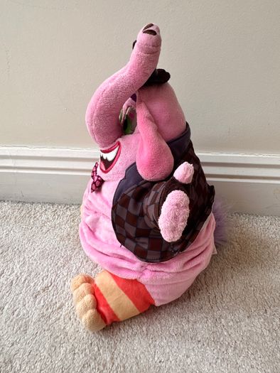 Disney Pixar Inside Out Bing Bong Talking Singing Plush Soft Pink Tomy approx. 28 cm. Used Please see photos