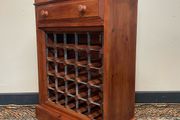 WAS 230 now 180 ! Solid Pine Wine Rack with Upper Gallery