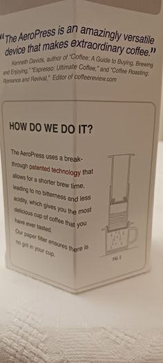 AeroPress Coffee Press