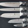 Kyoto Damascus 5pcs Knife Set Precision Damask Steel Blades Image 4
