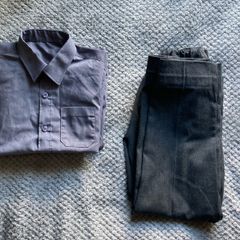 Grey Shirts and Trousers Age 6-7