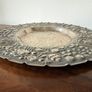 Large Vintage Repousse Metal Charger Image 4