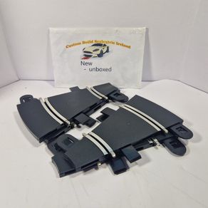 Scalextric C8278: 4x New Radius 1 22.5 degrees Curve Track