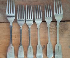 Antique Fiddle Forks