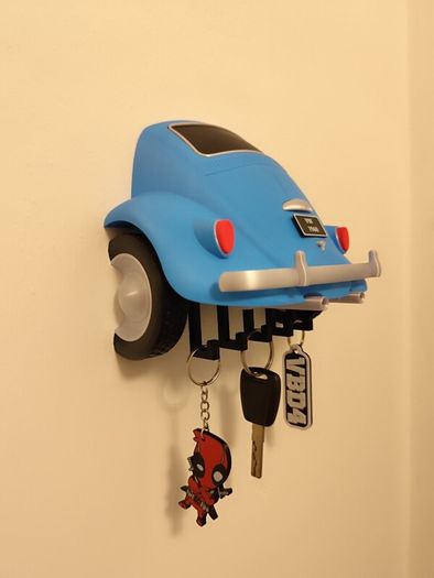 Classic Beetle Wall-Mounted Key Holder