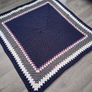 beautiful handmade adult lap blanket Image 2