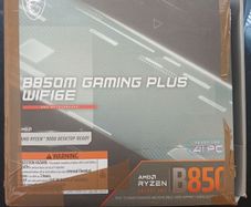 MSI B850m Gaming Plus Wifi6e motherboard