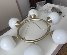 brass light fitting