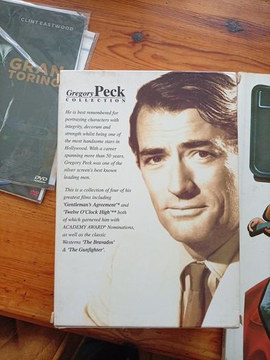 Five Gregory Peck oldie movies dvd collection