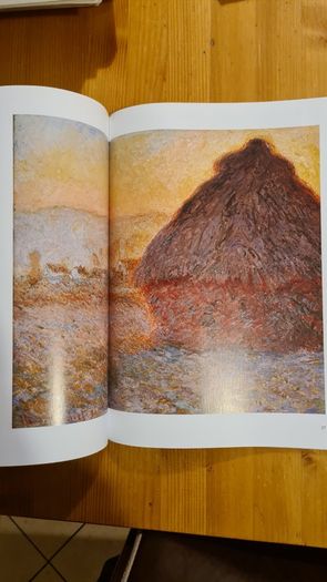 Monet Renoir. And The Impressionist Landscape Exhibition Guide. First edition In Very Good Condition. Large Volume Book.