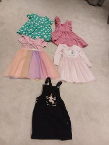 Girls dress bundle 7-8 5 dresses