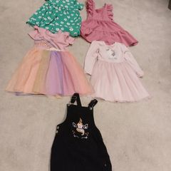 Girls dress bundle 7-8 5 dresses