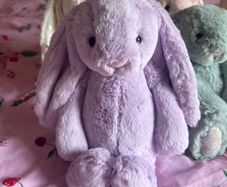 New jellycat medium lilac bunny