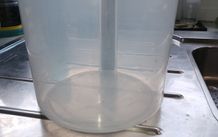 Water Distiller Plastic Collection Jug / Serving Pitcher with Grey Lid ,4 litre
